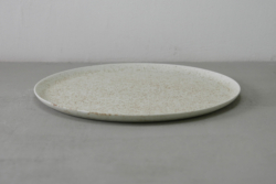 茶色と緑の斑点模様の陶器瓶 青色と茶色の斑点模様の花瓶【未使用品】 - メルカリ